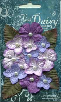 Rustic Flower set, 16 different flower designs ,lavender